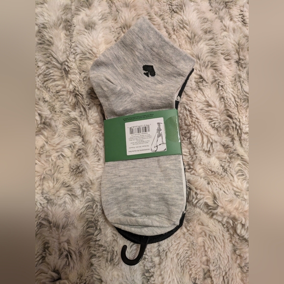 Kate Spade Quarter Crew Socks - Picture 5 of 6